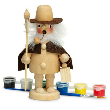 SIKORA Weihnachtsfigur RM-DIY "Do-it-yourself" Deko Räuchermännchen Figur Bastel Set