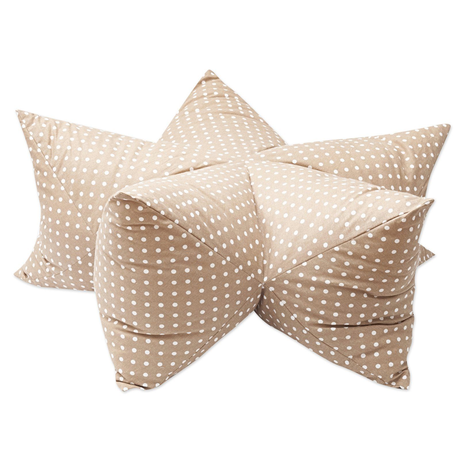 Aumüller Tierkissen Sternenkissen Dots Beige, 85 cm, Liegekissen für Hunde günstig online kaufen