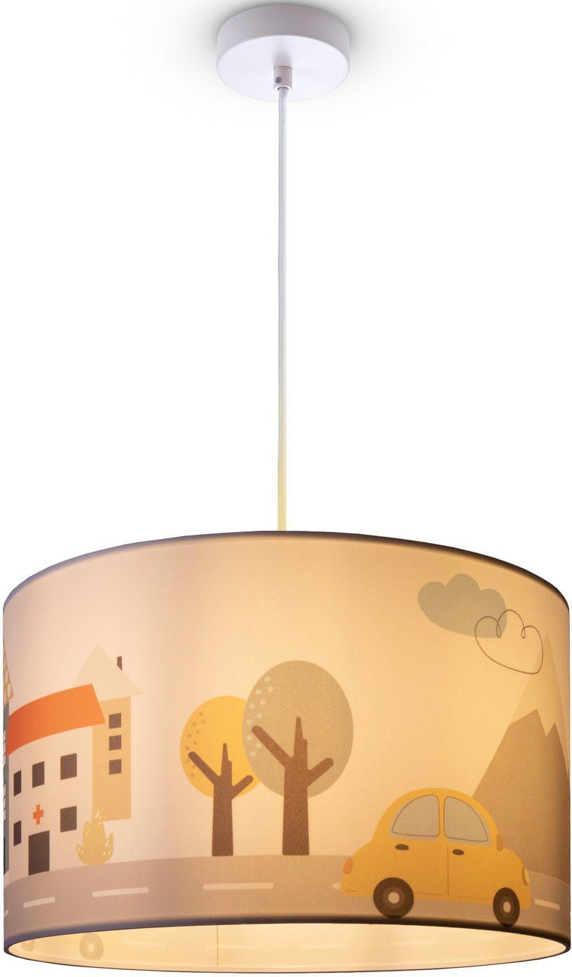 Paco Home Pendelleuchte Hugo Cabri, ohne Leuchtmittel, Pendellampe Kinderzi günstig online kaufen