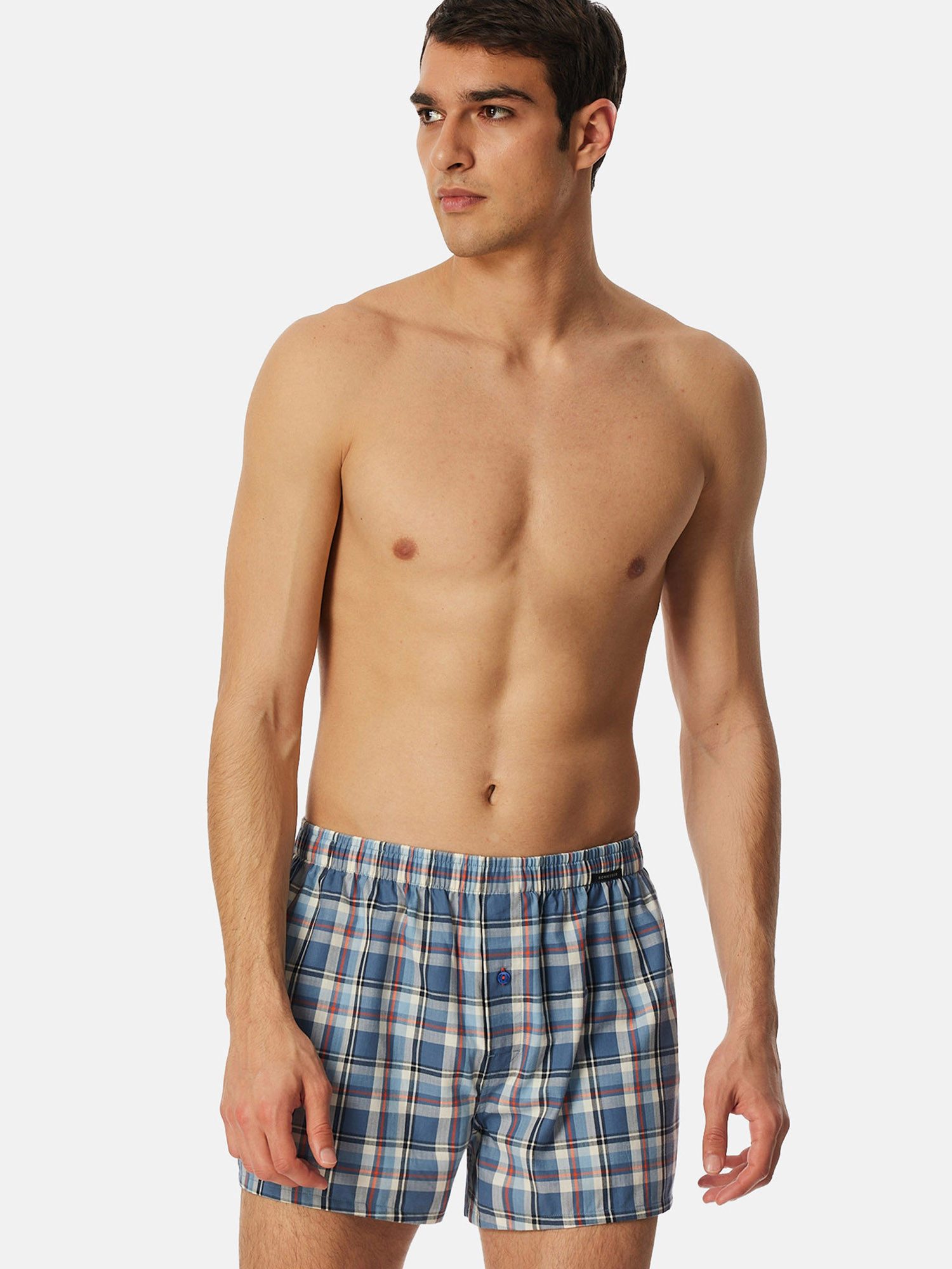 Schiesser Boxer Web (2-St) unterhose unterwäsche günstig online kaufen