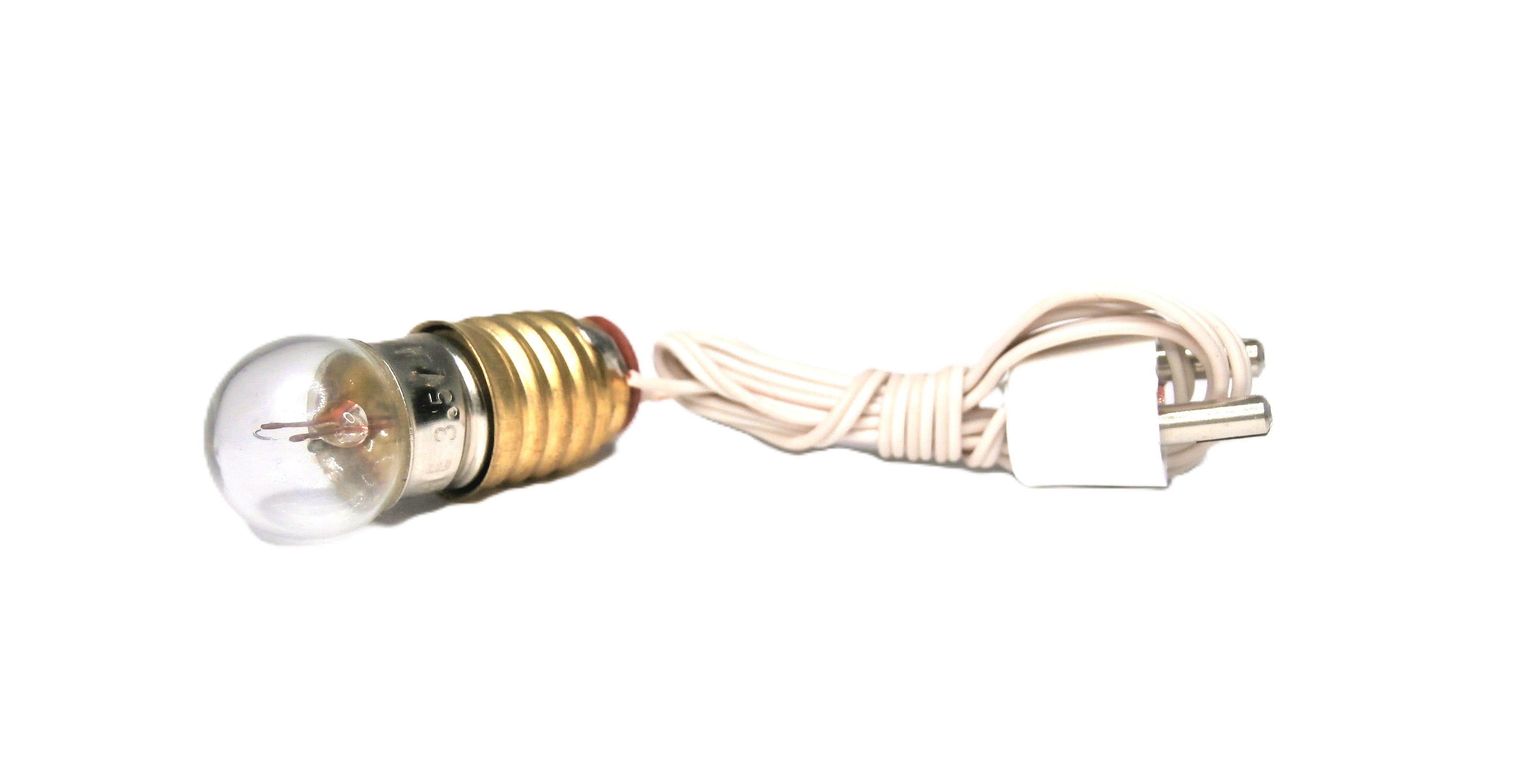 BELI-BECO Krippen-Zubehör Beli-Beco 424 Skalenlampe (4.5V, Sockel E10), Klar