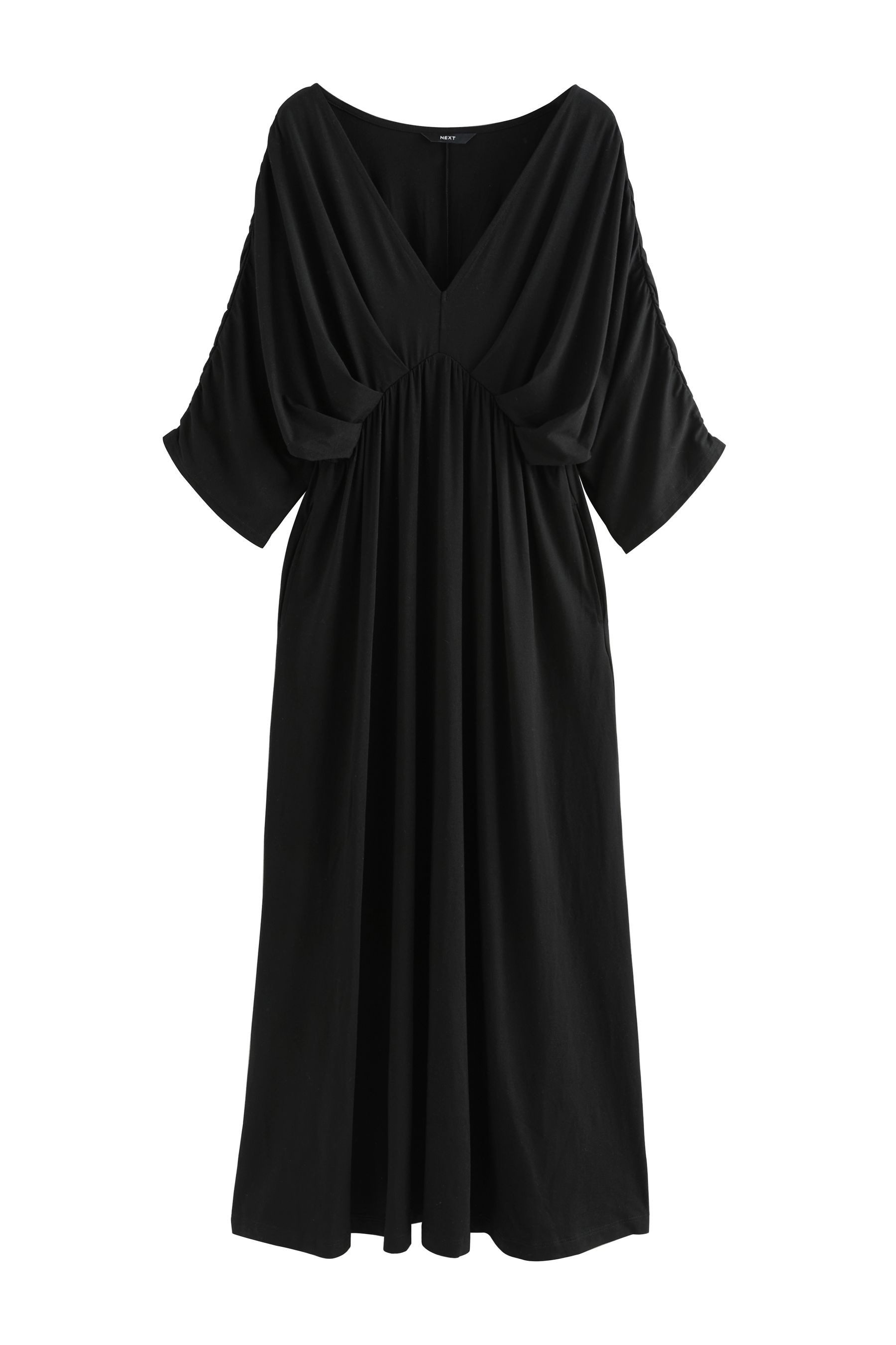 Next Jerseykleid Kaftan-Midikleid aus Jersey (1-tlg)