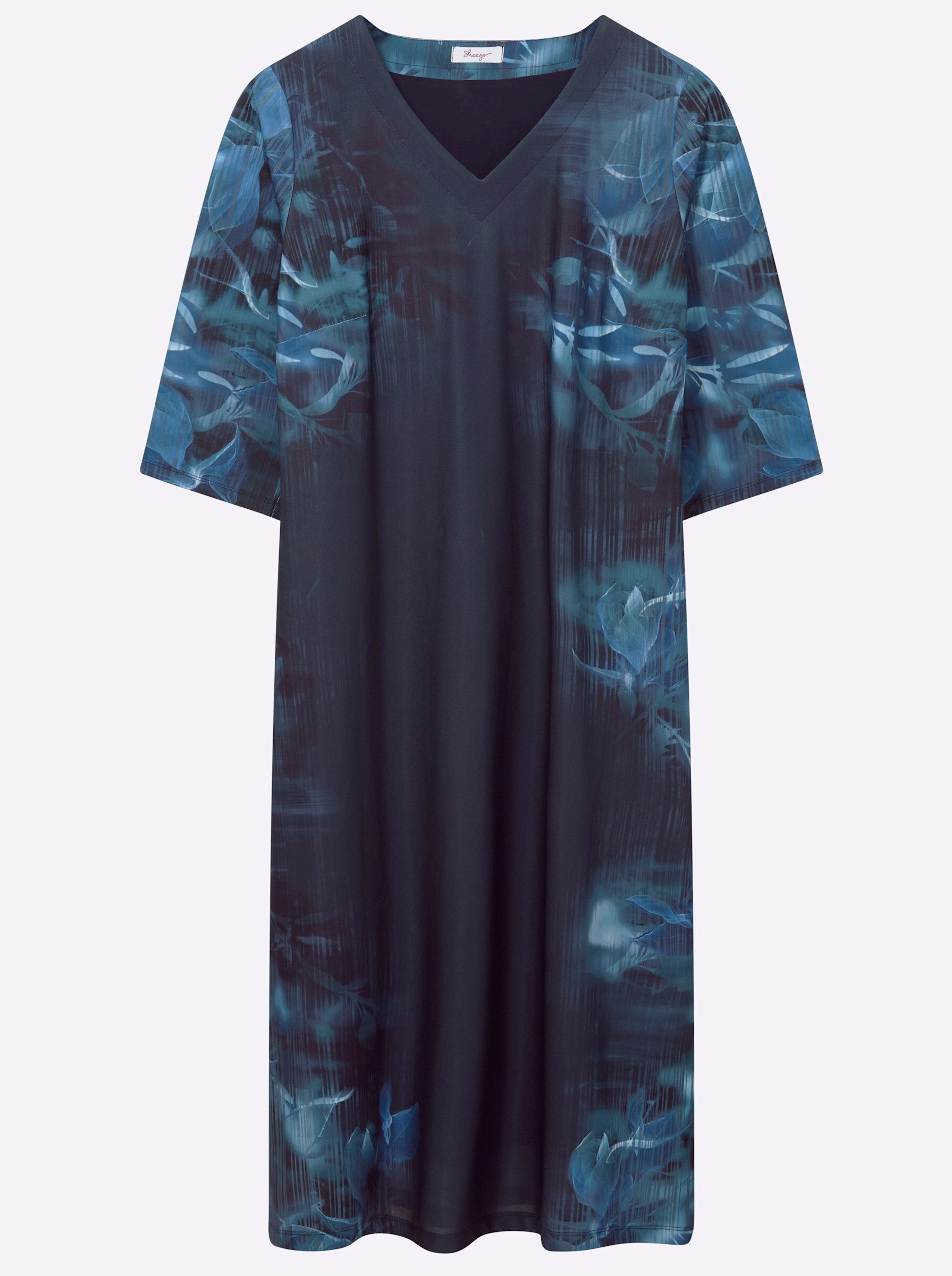 Jerseykleid Jersey-Kleid 3/4-Arm