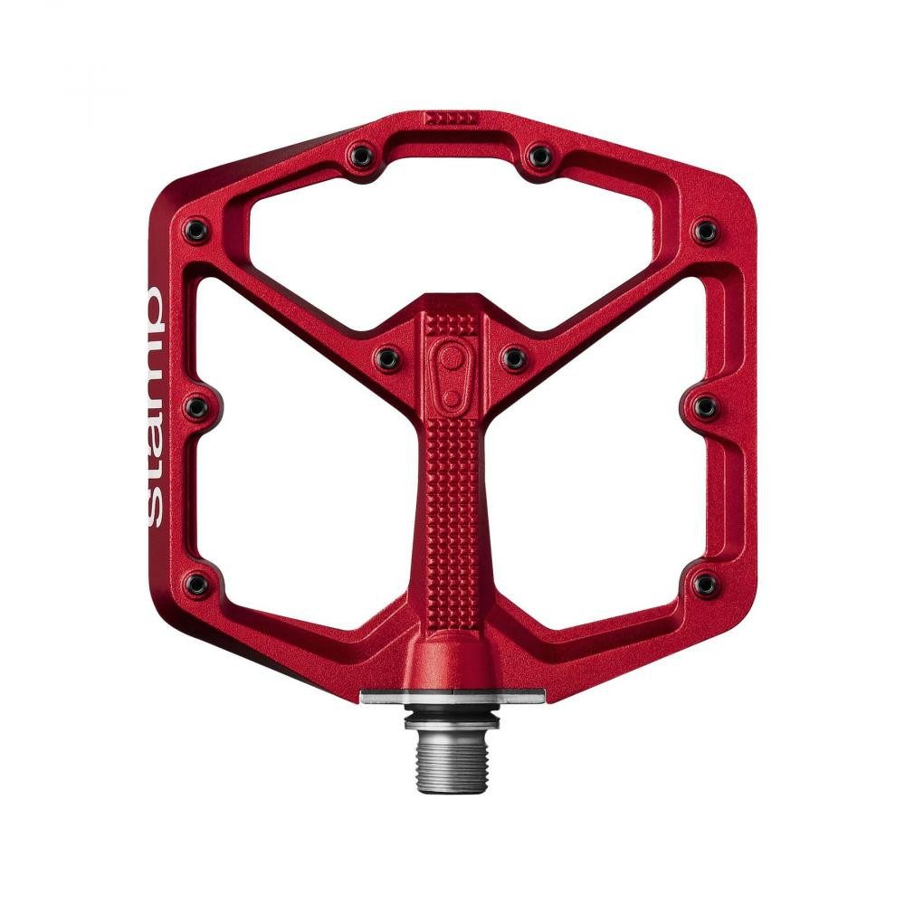crankbrothers Plattformpedale Crankbrothers Stamp 7 Large Plattform-Pedal rot