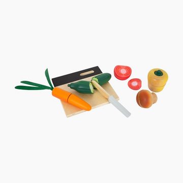 Small Foot Kinder-Küchenset Schneide-Set Gemüse, mit Klettpunkten,besonders realistisch