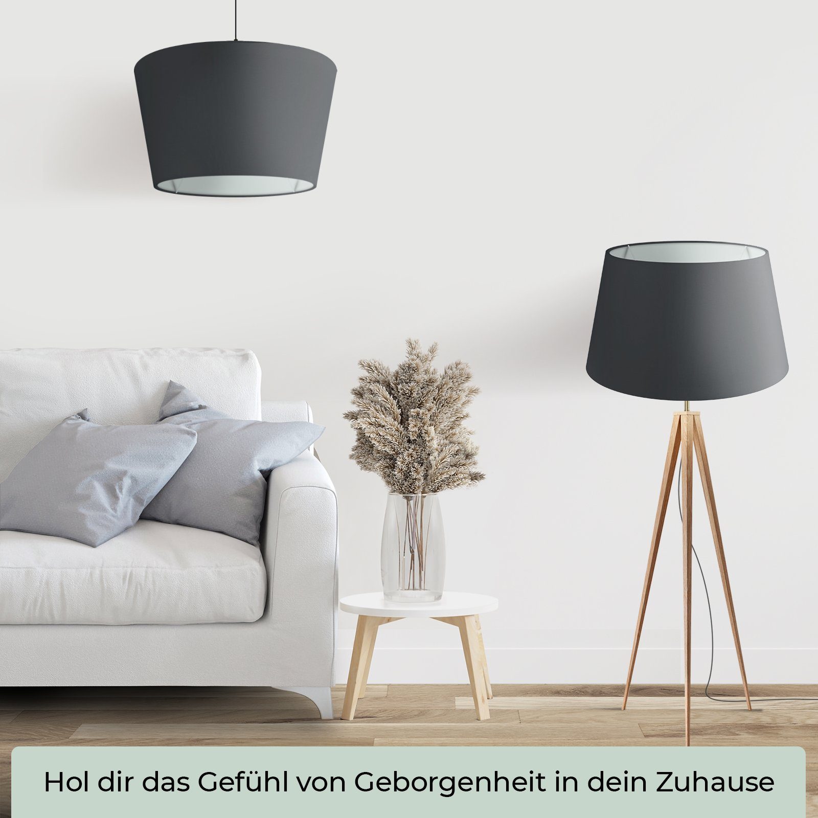 Wogati Lampenschirm Wogati Premium Stehlampe Lampenschirm Konisch