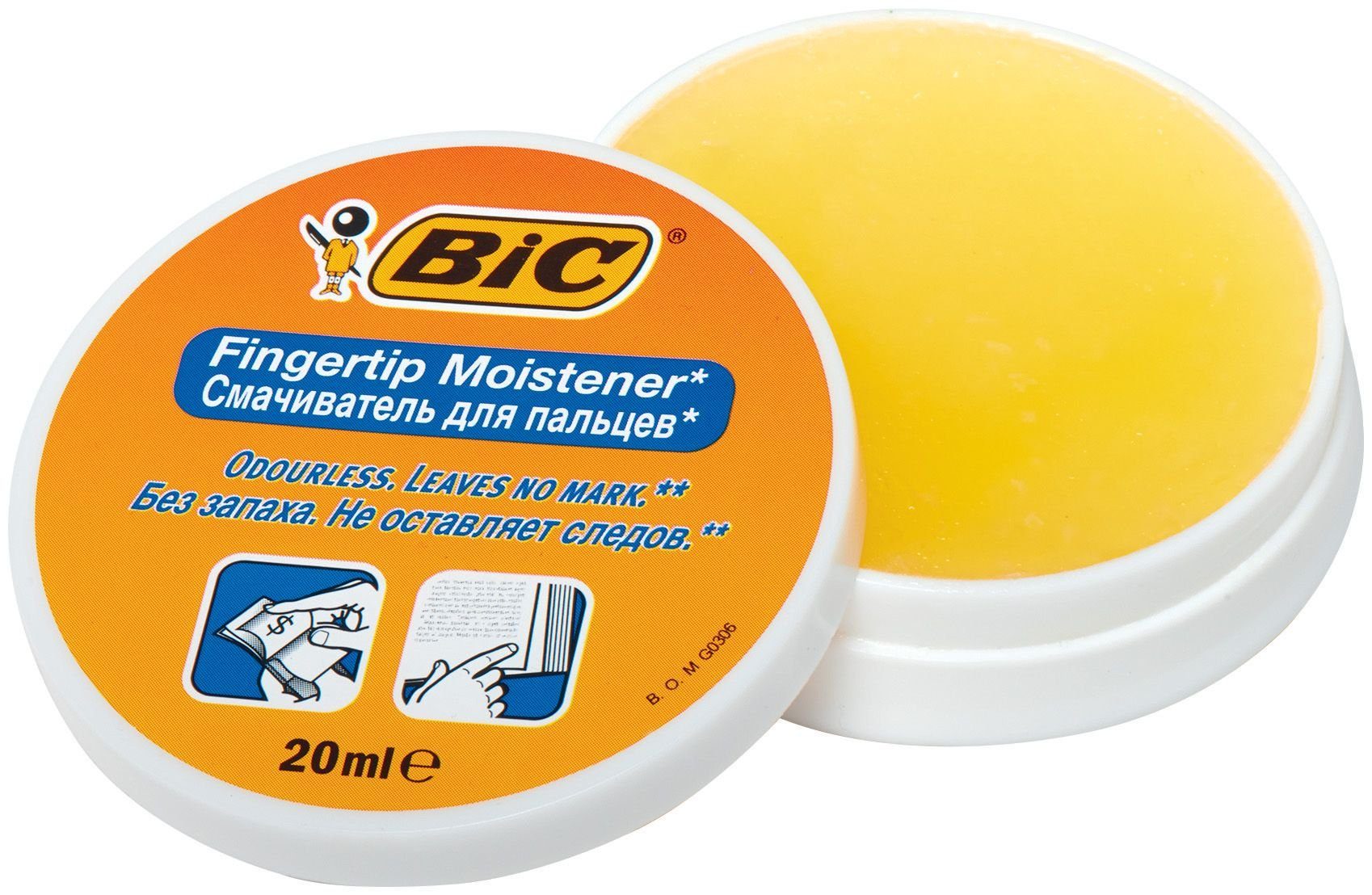 ml Fingeranfeuchter 20 BIC Tintenpatrone "Fingertip", BIC