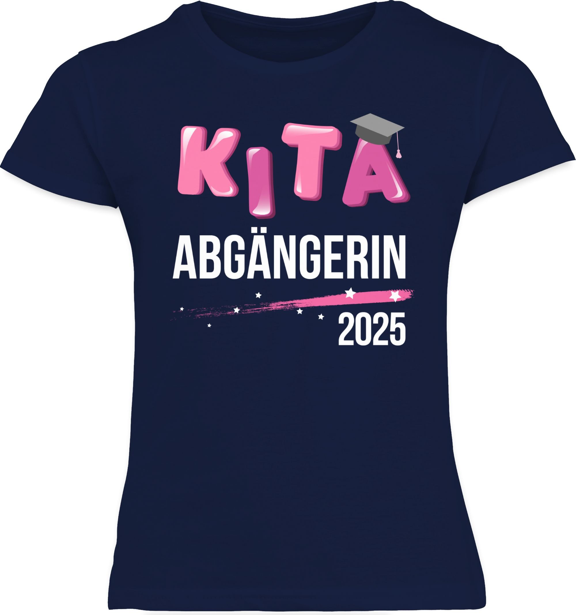 Shirtracer T-Shirt Kita Abgängerin 2025 Einschulung Mädchen