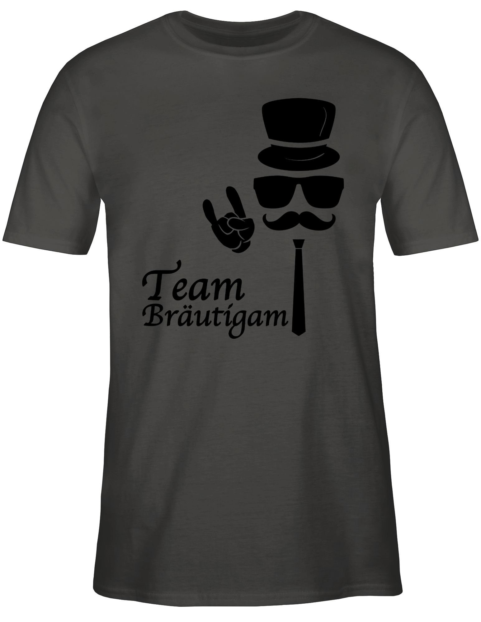 Shirtracer T-Shirt Team Bräutigam Hipster JGA günstig online kaufen