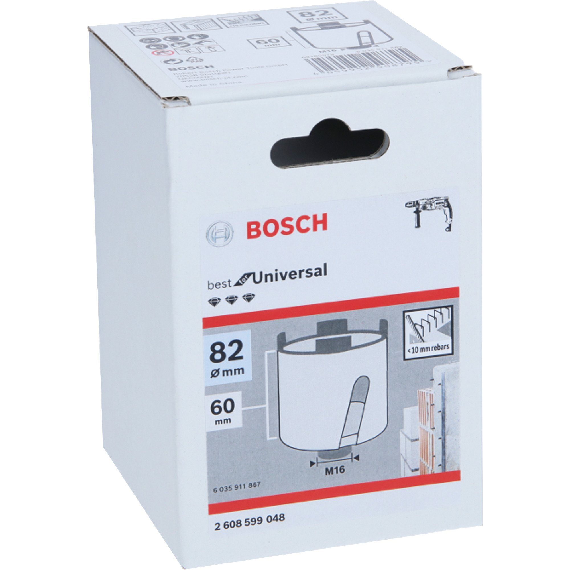 Bosch BOSCH Bitset Professional und Bohrer- Diamant-Steckdosen-Bohrkrone