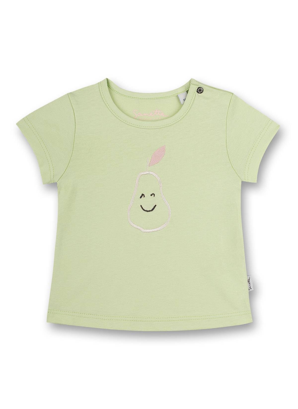 Sanetta T-Shirt Mädchen T-Shirt - Baby, Kurzarm, Rundhals Grün