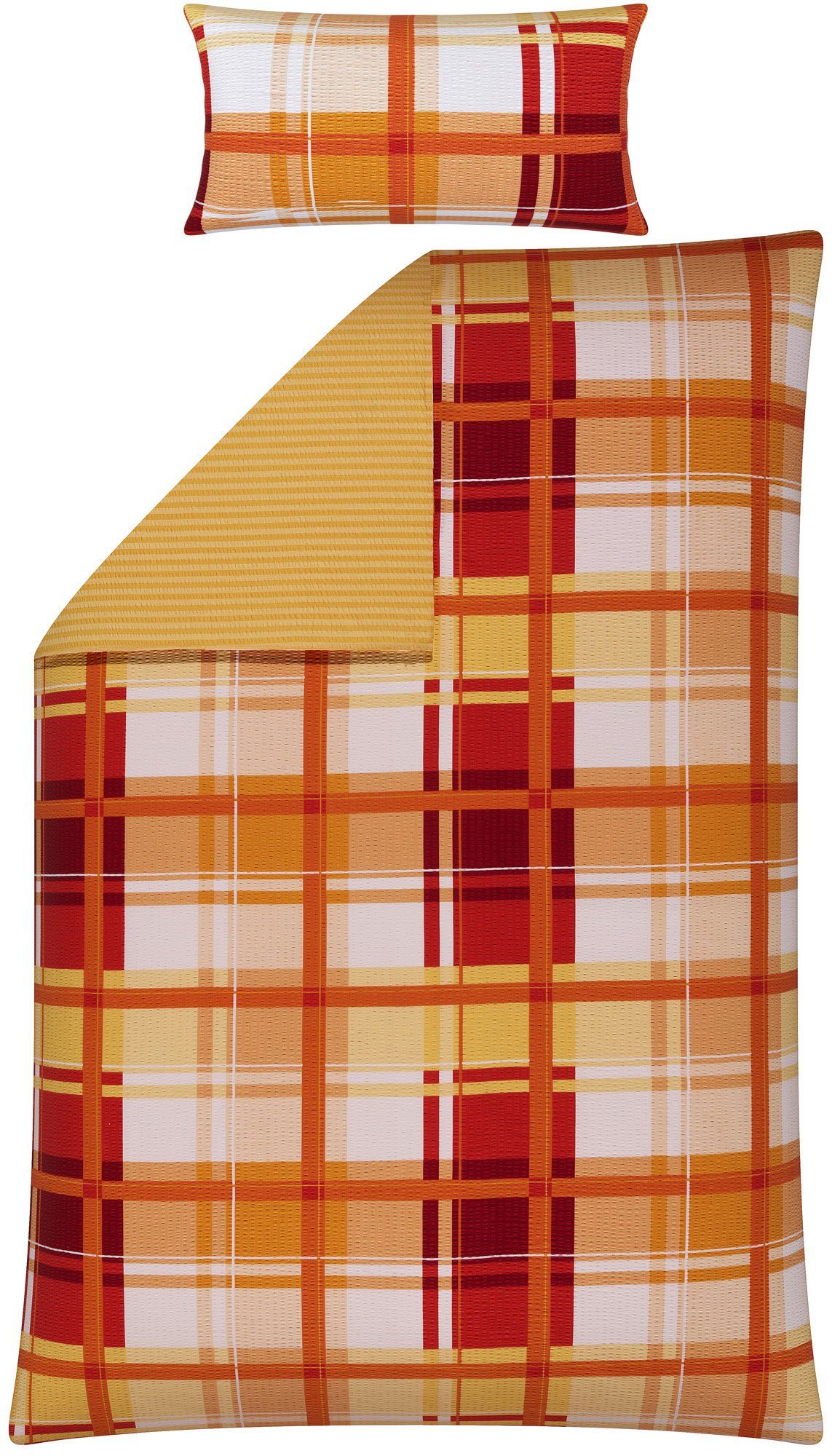 Erwin Müller Bettwäsche Wendebettwäsche, Seersucker, Steifen