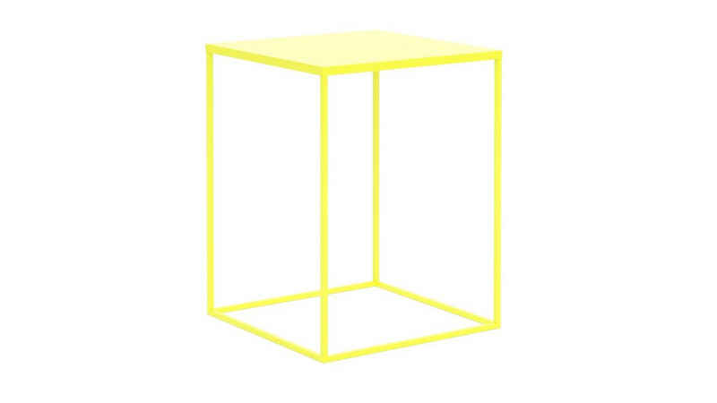 Siblo Nachttisch »Ein moderner Nachttisch Diana im Loft-Stil - minimalistischer Nachttisch - Metall - modernes Schlafzimmer«