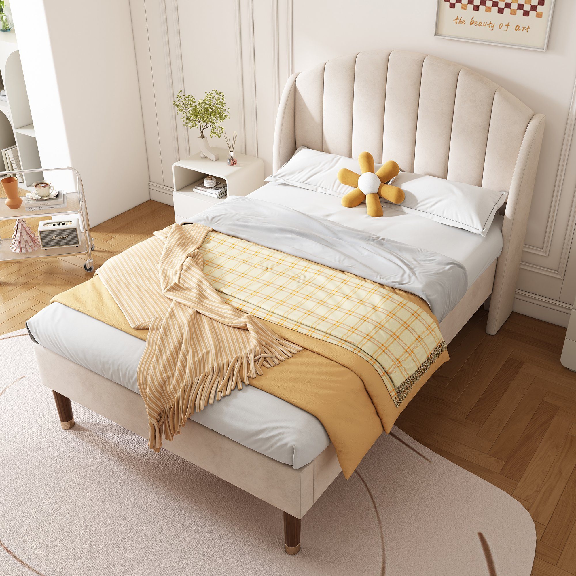 HAUSS SPOLE Polsterbett Polsterbett Einzelbett Funktionsbett günstig online kaufen