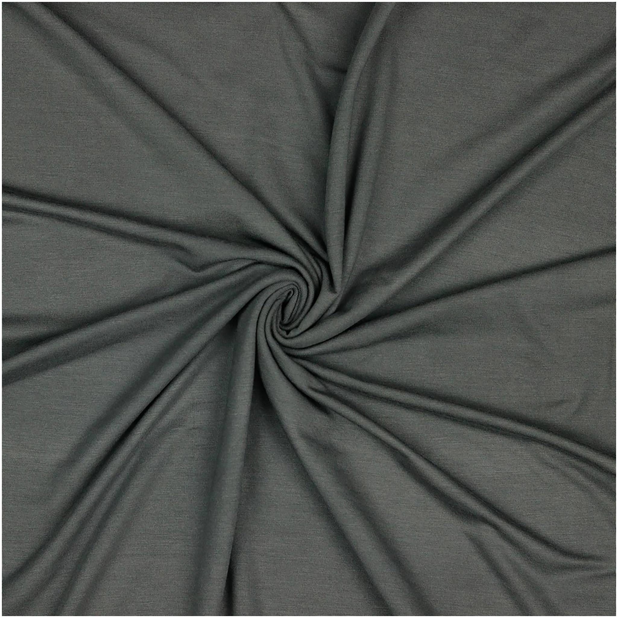 maDDma Stoff 0,5m Modaljersey Meterware Modalstoff Modal Jersey Tencel™ Modal, dunkelgrau