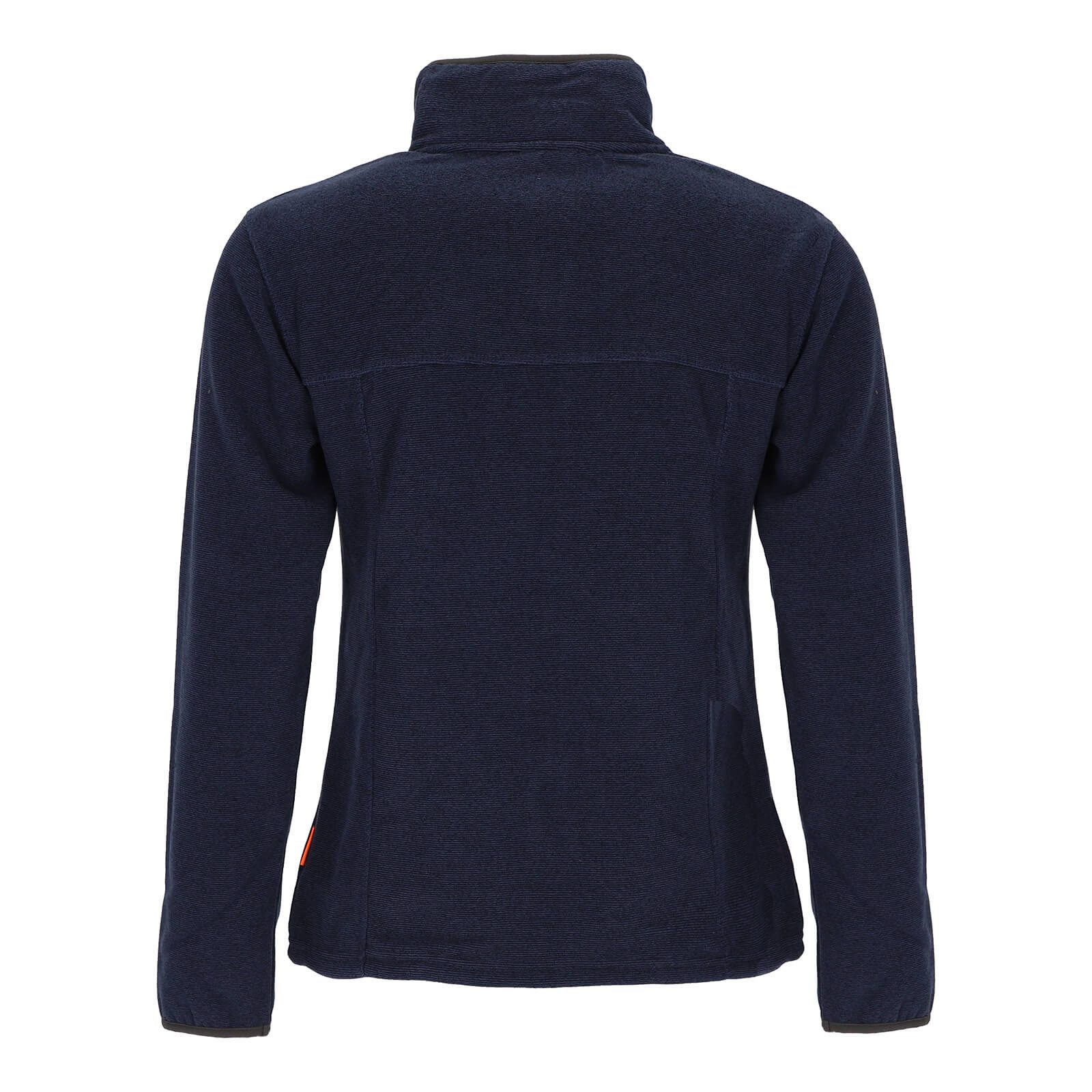 Blue Wave Fleecejacke Marcy Damen Jacke Marcy in moderner Streifenoptik mit Stehkragen – Bild 4 von 5