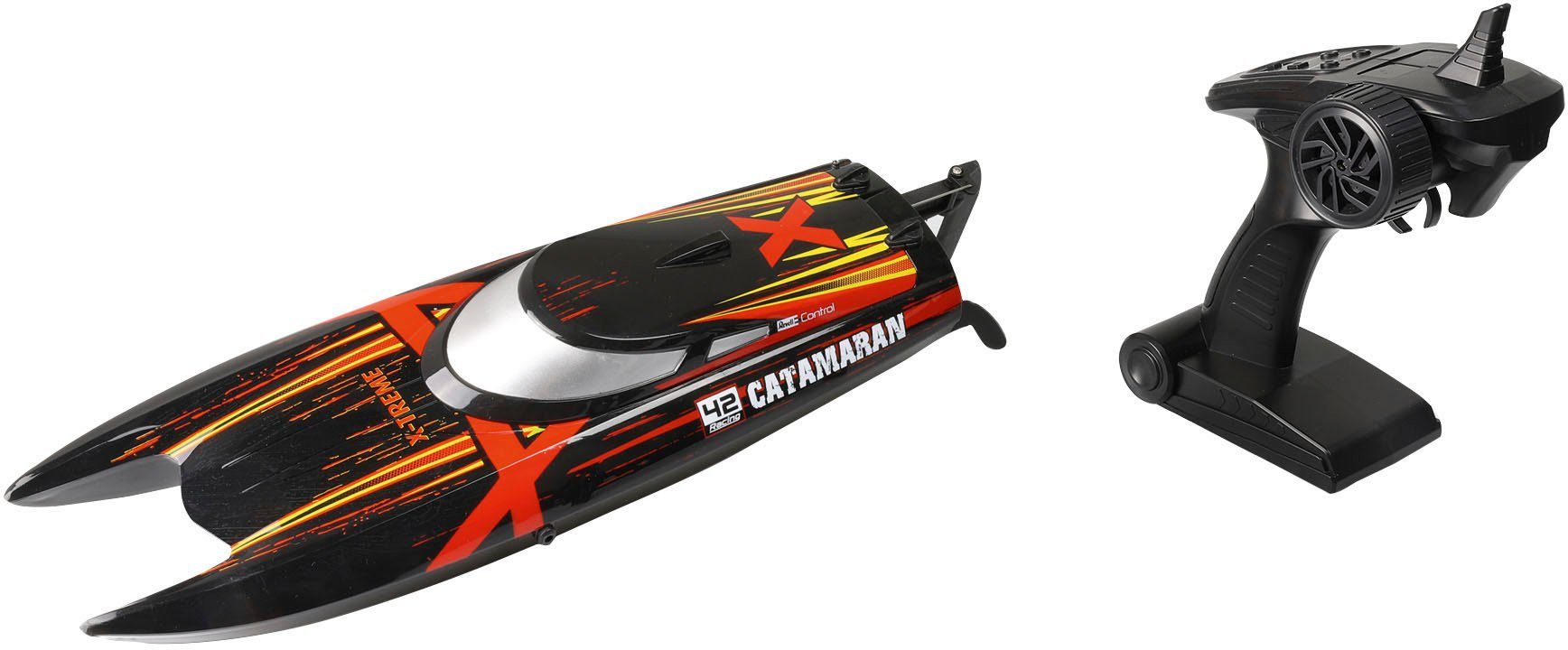 Revell® RC-Boot RC X-TREME Catamaran, 2,4 GHz, mit Antikenter-Funktion