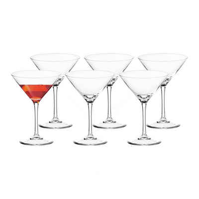 LEONARDO Cocktailglas »Ciao + Martinigläser 110 ml 6er Set«, Glas
