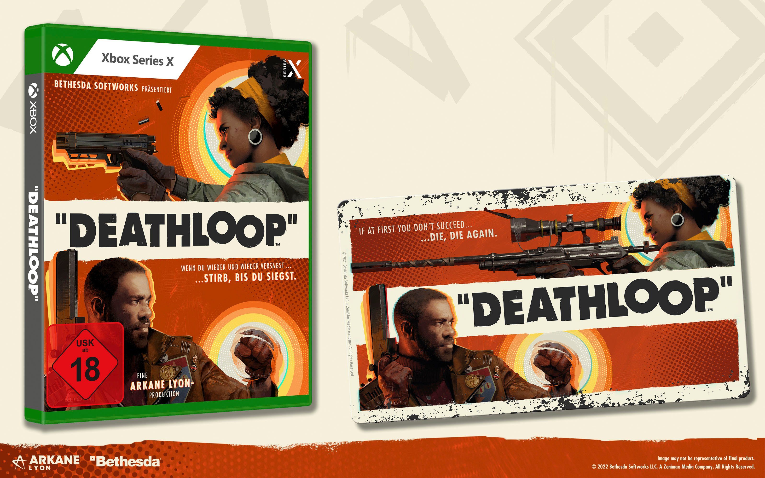 DEATHLOOP Metal Plate Edition Xbox Series X