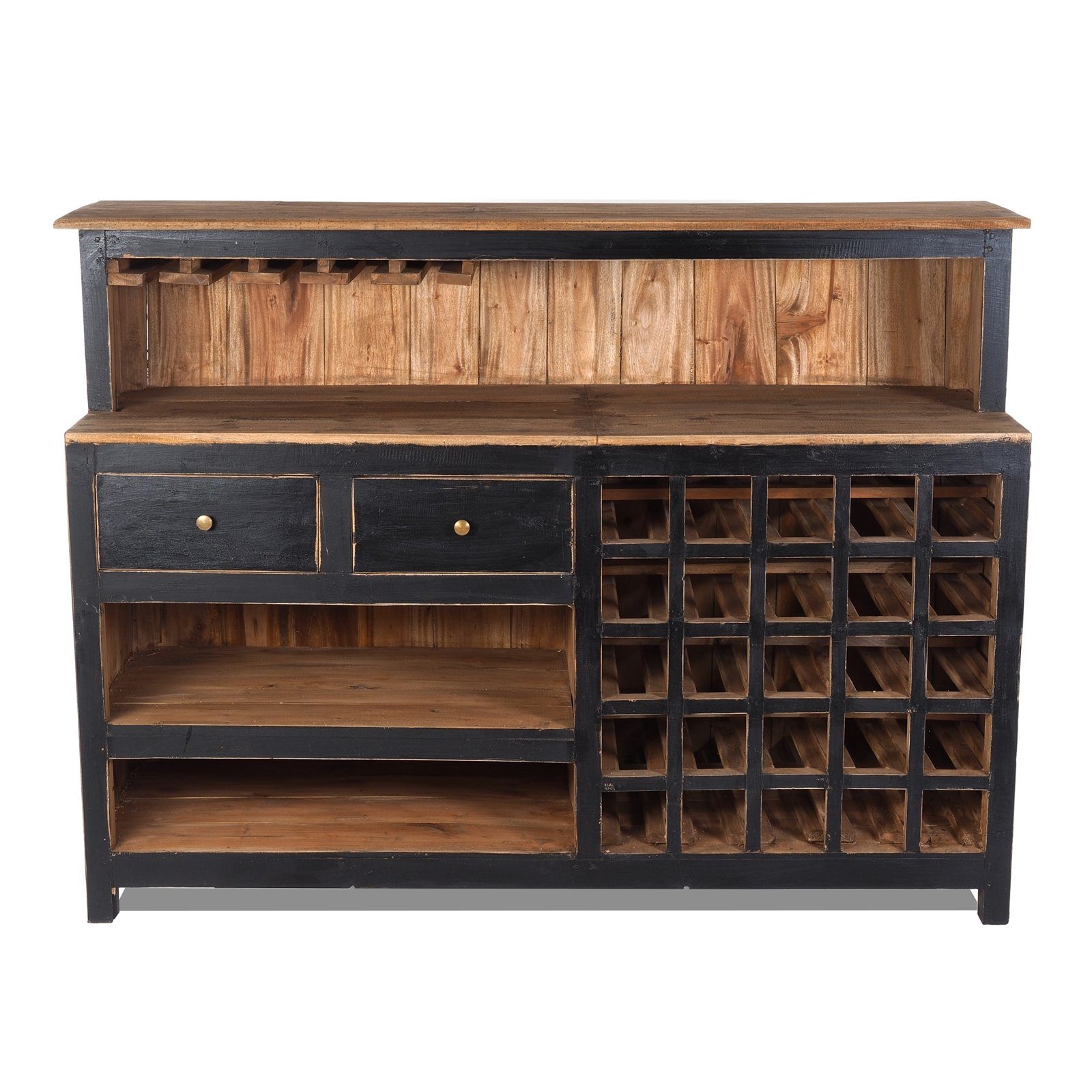 DESIGN DELIGHTS Barschrank BARSCHRANK "PUREWOOD", 150x110x55cm günstig online kaufen