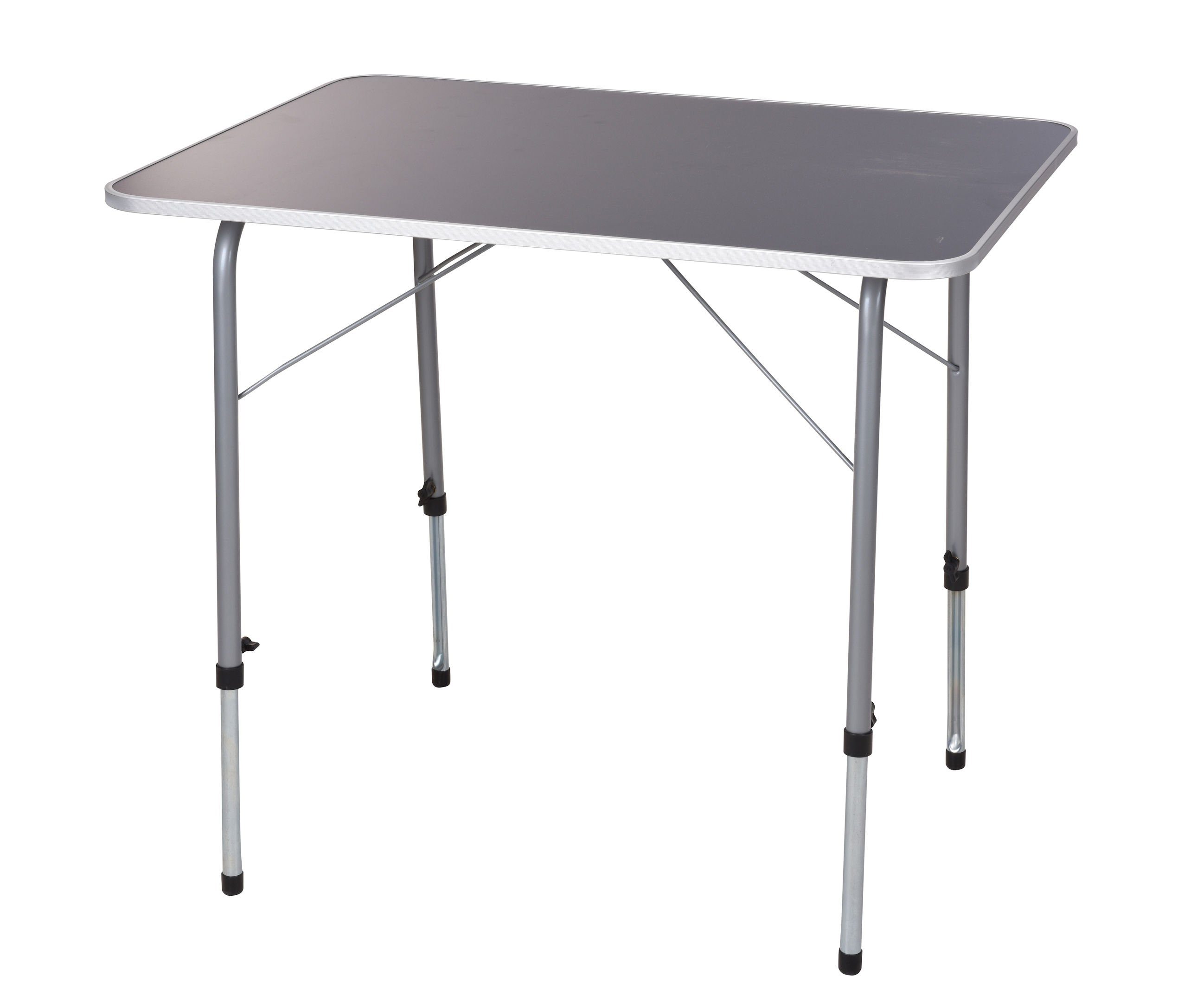 Campingtisch Camping Klapptisch grau - 80 x 60 cm