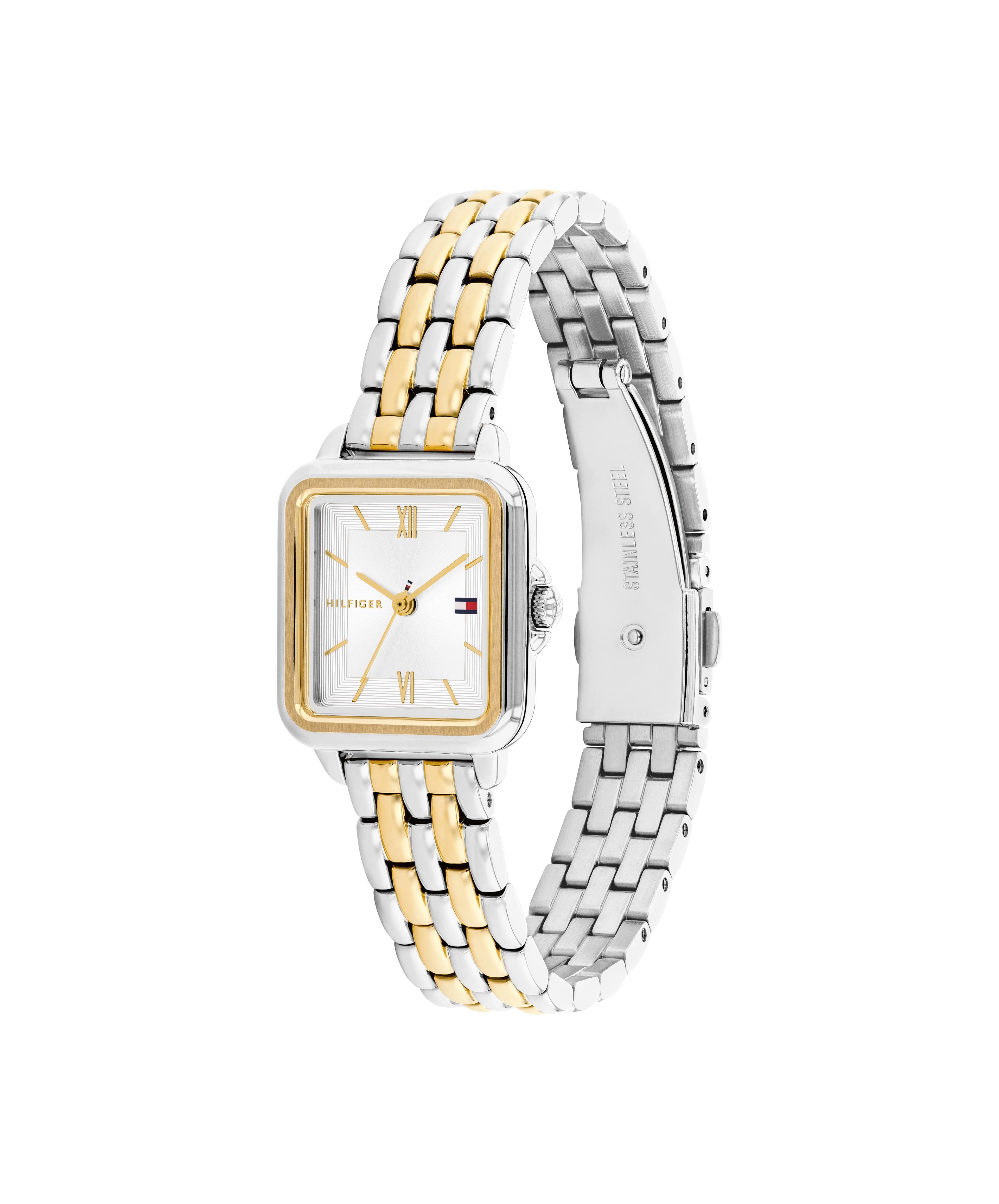 Tommy Hilfiger Quarzuhr MIA 1782861, Armbanduhr, Damenuhr, Edelstahlarmband, analog