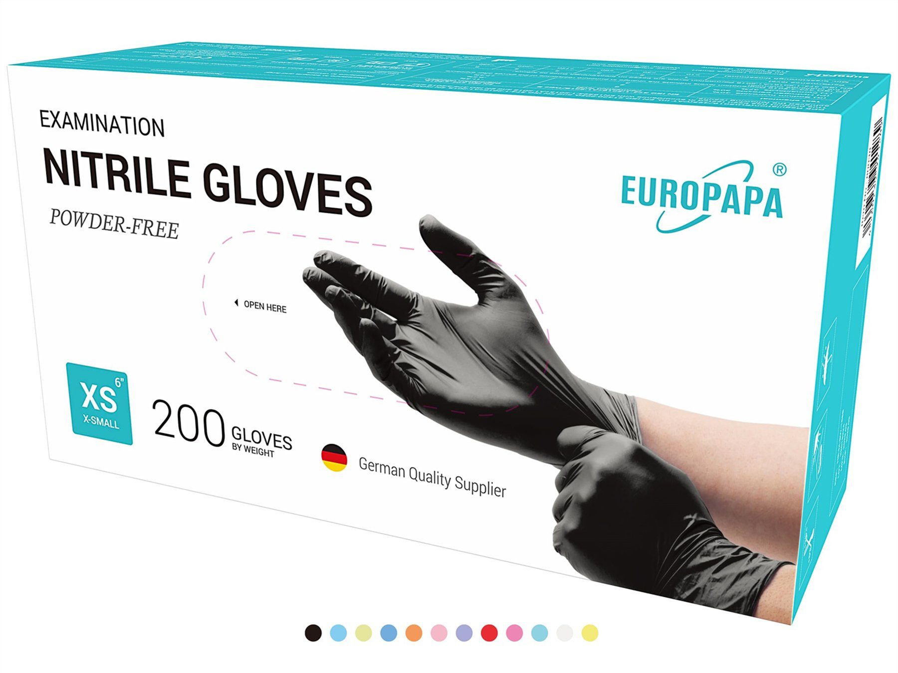EUROPAPA Nitril-Handschuhe Medical Einmalhandschuhe Untersuchungshandschuhe günstig online kaufen