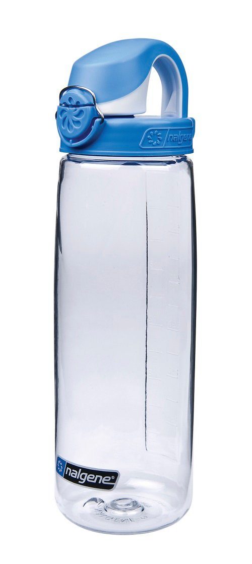 Nalgene Trinkflasche 'OTF', BPA frei, 0,65 Liter transparent/blau