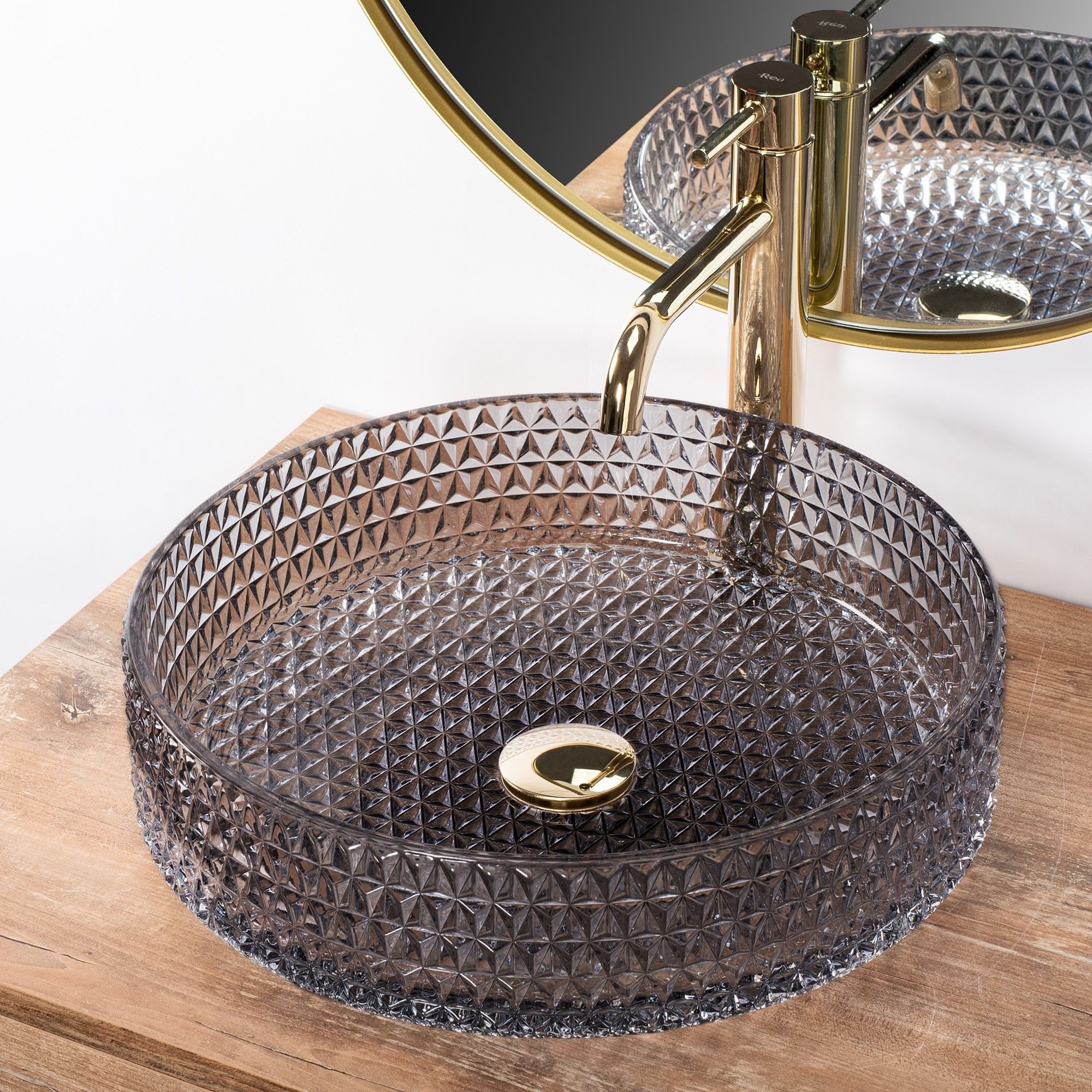 GTM Design Aufsatzwaschbecken Glas - Modern günstig online kaufen