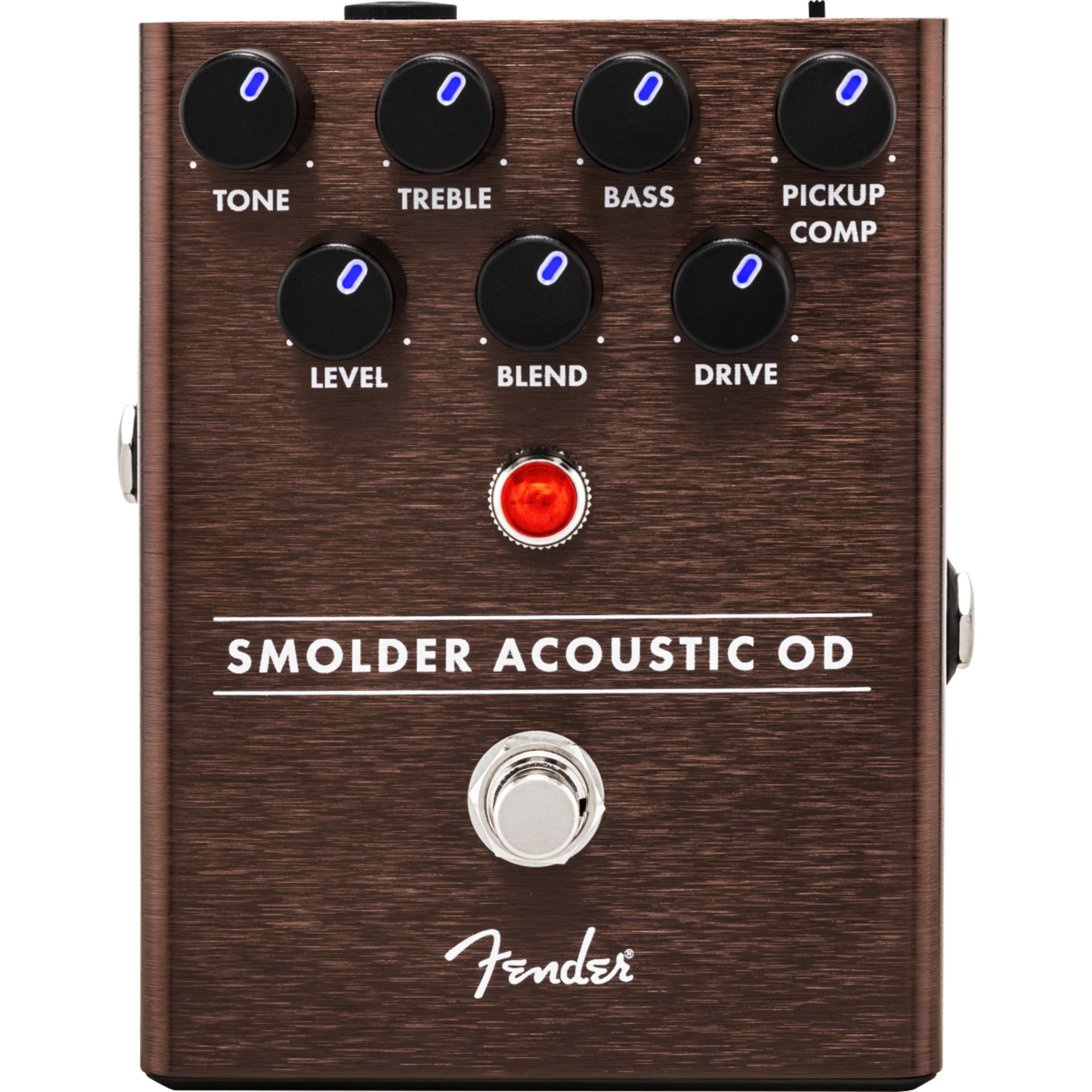 Fender Musikinstrumentenpedal, (Akustikgitarren Усилители, Effekte für Akustikgitarren Усилители), Smolder Acoustic Overdrive - Effektgerät für Akustikgitarren