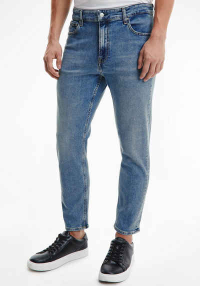Calvin Klein Stretch-Jeans »CROP AUTH LIGHT BLUE«
