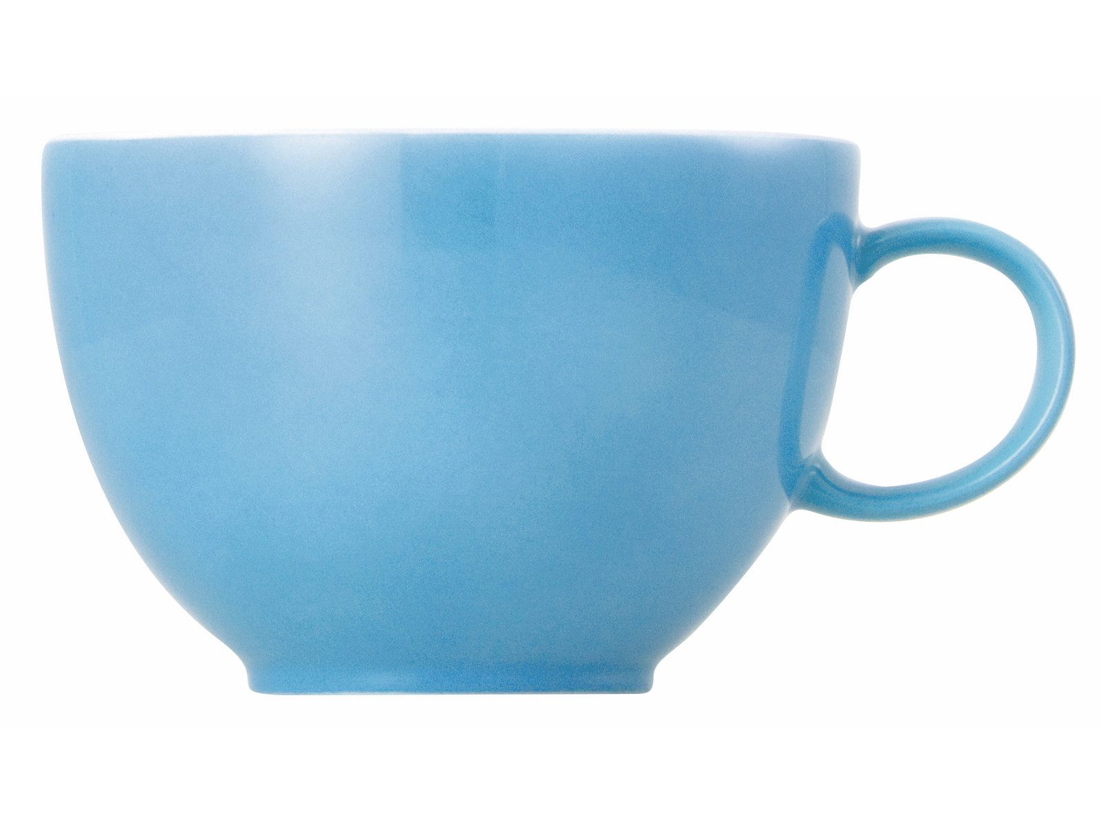 Thomas Porzellan Tasse Sunny Day Waterblue Tee-/Kombi-Obertasse 0,2 l, Porzellan, Tassen