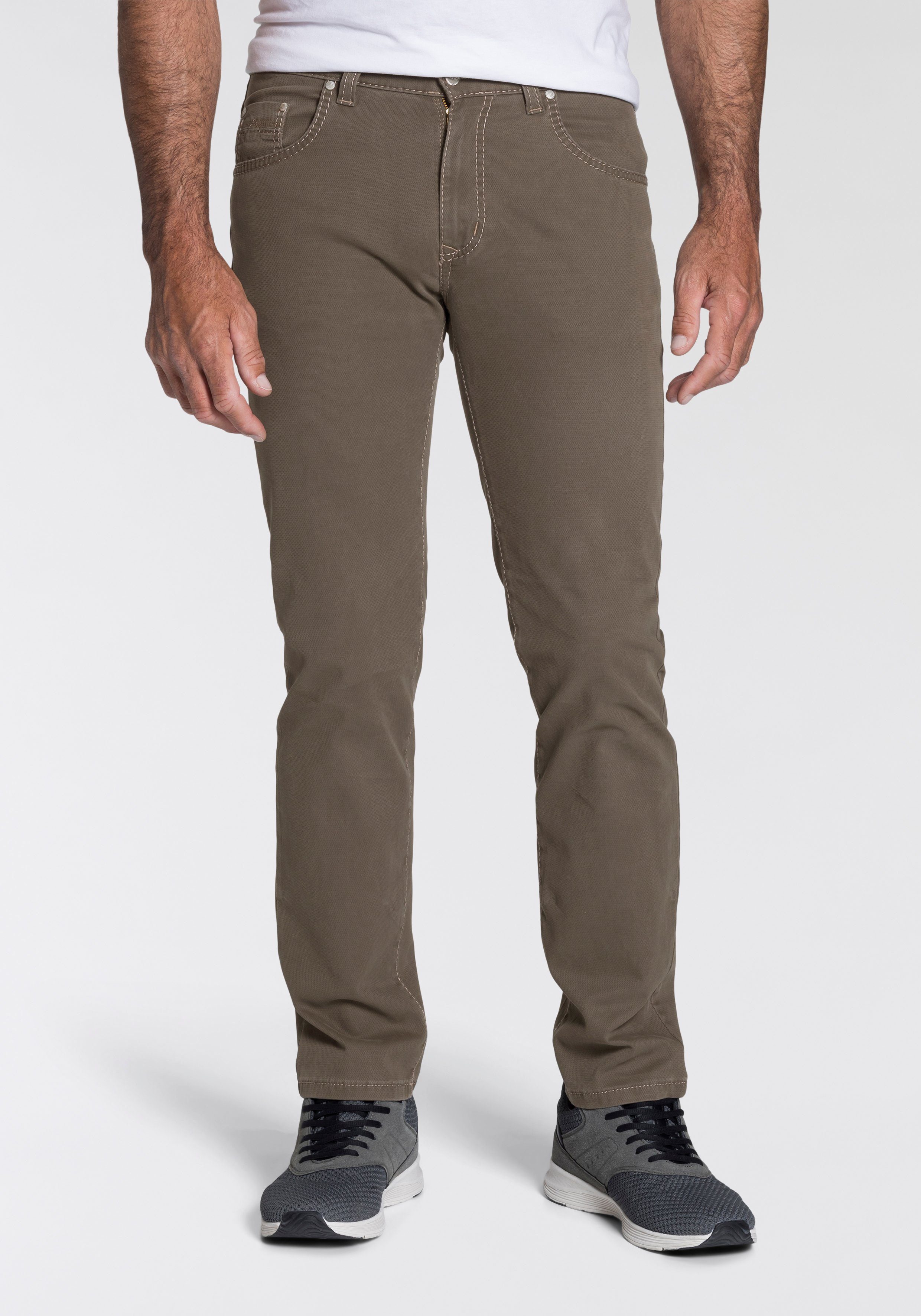 Antiquitätenladen Pioneer Authentic Jeans taupe 5-Pocket-Hose Rando deep