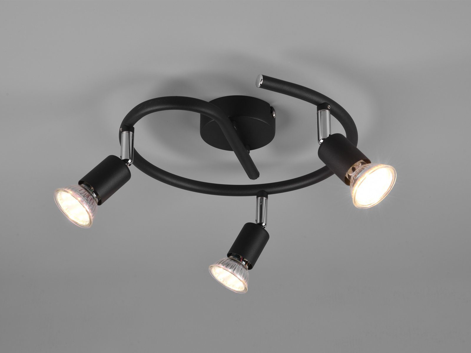 Reality Leuchten LED Deckenstrahler, LED wechselbar, Warmweiß, innen Decken günstig online kaufen