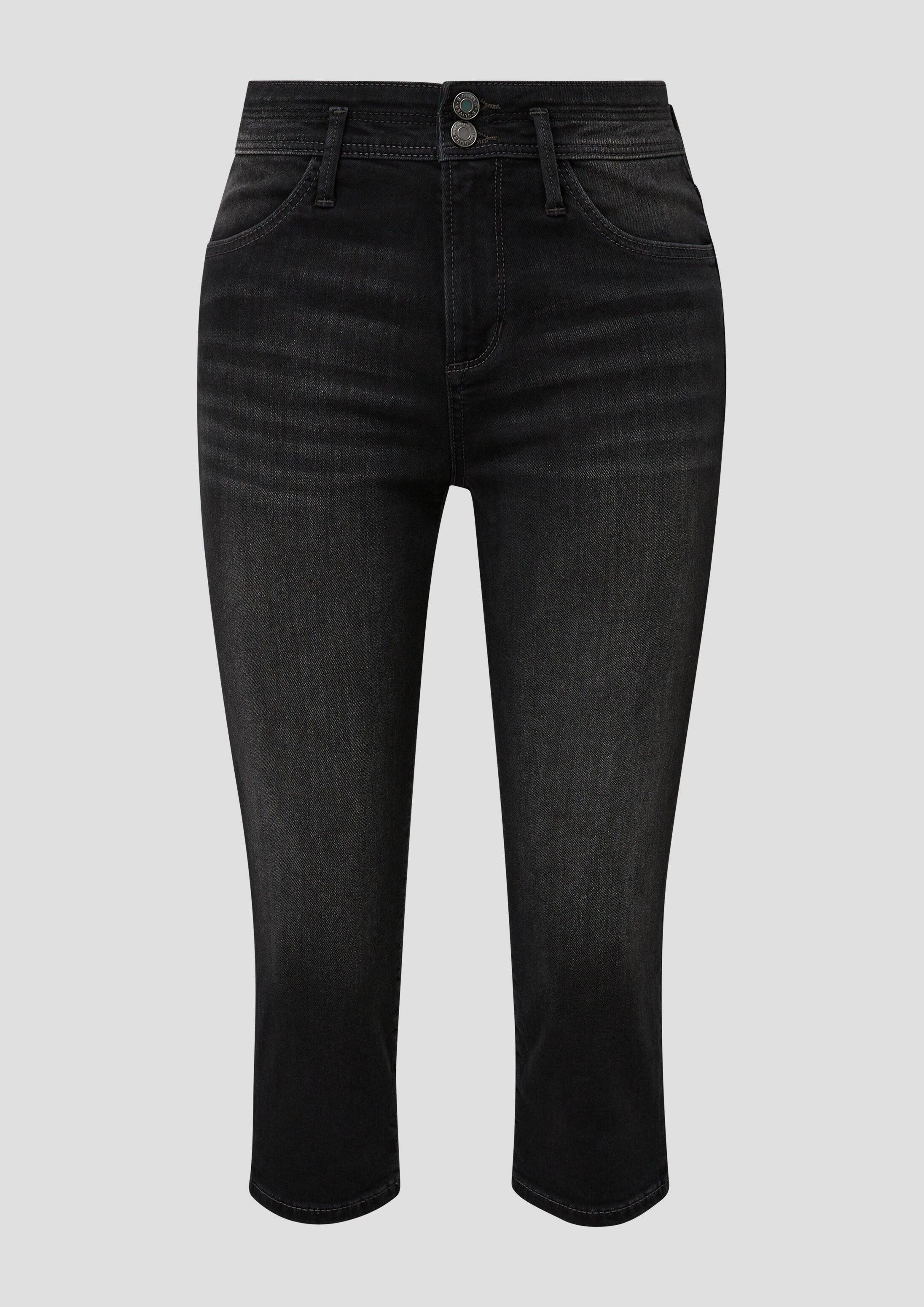 s.Oliver Jeansshorts Jeans-Hose BETSY Capri-Jeans Betsy / Slim Fit / Mid Rise / Slim Leg