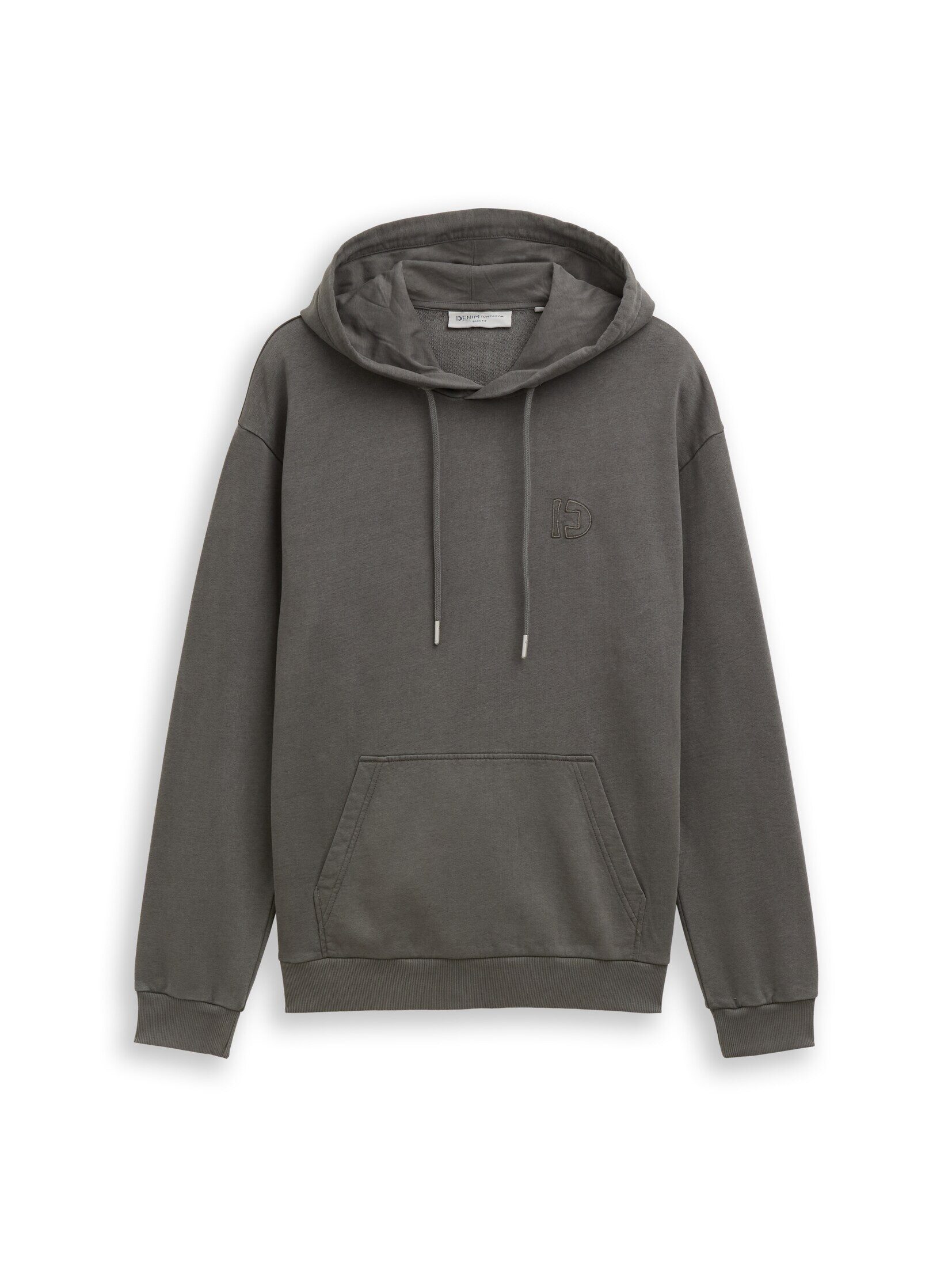 TOM TAILOR Denim Sweatshirt Strick & Sweatshirts Overdyed Hoodie Sweatshirt