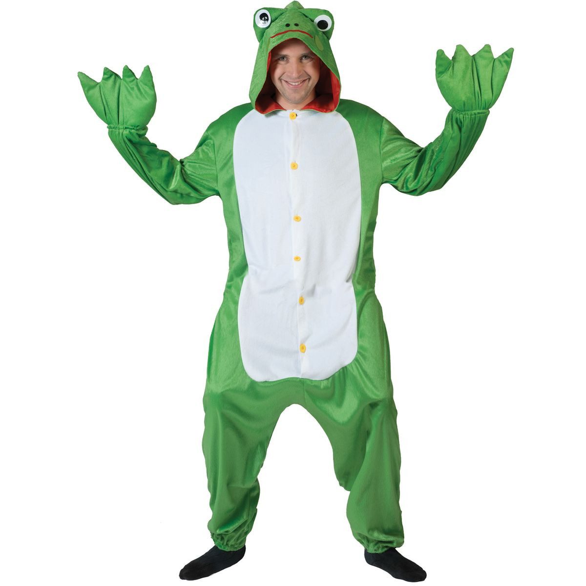 Kostüm Grüner Frosch für Erwachsene