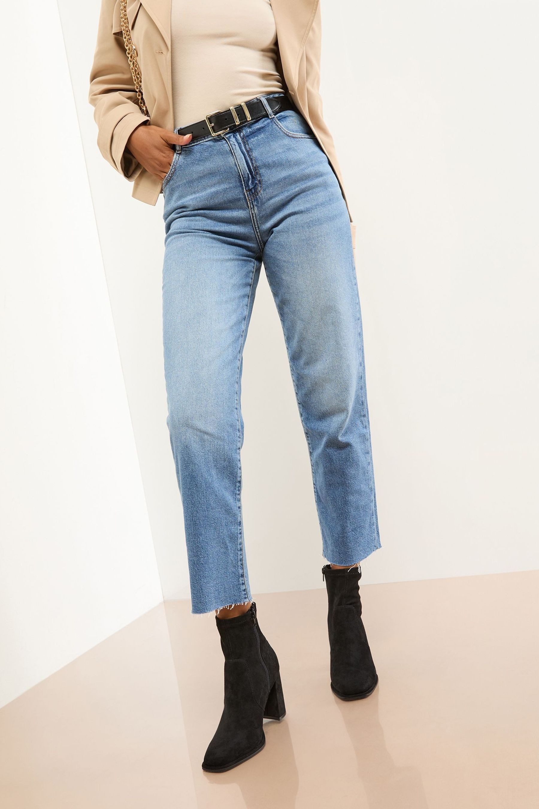 LIPSY Lipsy Stiefellette mit Blockabsatz Stiefelette (1-tlg) günstig online kaufen