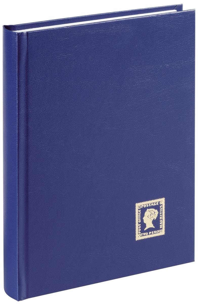 PAGNA Kugelschreiber PAGNA Briefmarkenalbum, dunkelblau, DIN A5, 32