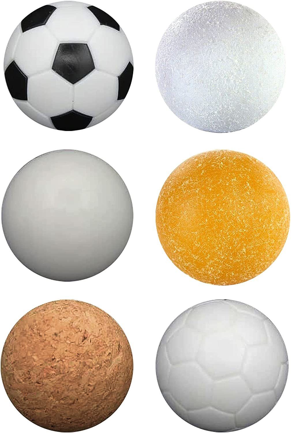 Goods+Gadgets Kickertisch »Speedball Kickerbälle« (Tischkicker, Bälle aus  Kork, PE, PU, ABS), 35mm