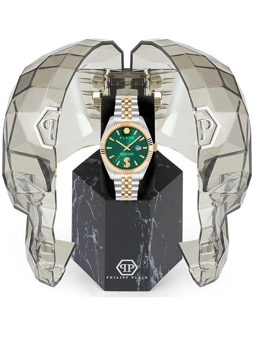 PHILIPP PLEIN Quarzuhr Philipp Plein PWMFA0825 Herrenuhr Date Superlative 41mm 5ATM Philipp Plein PWMFA0825 Herrenuhr Date Superlative 41mm 5ATM – Bild 4 von 4