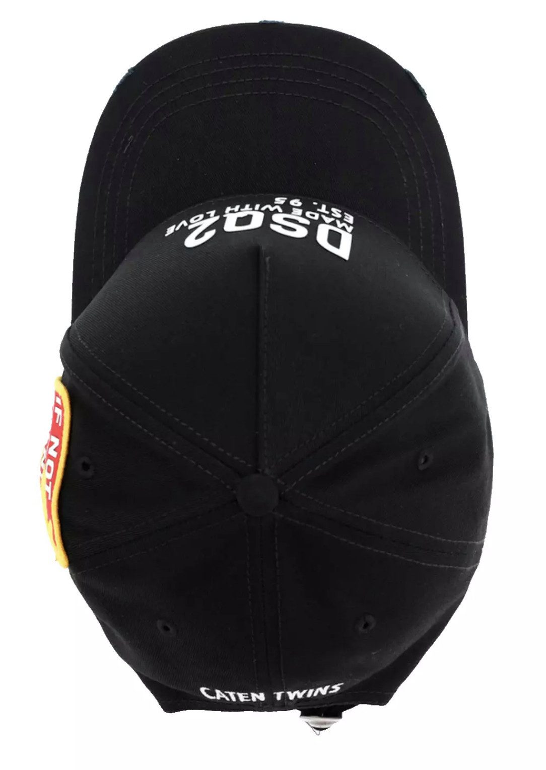 Dsquared2 Baseball Cap Basebalkappe Made with Love Icon Cap Kappe Streetwear trifft auf Luxusmode – ideal für Individualisten