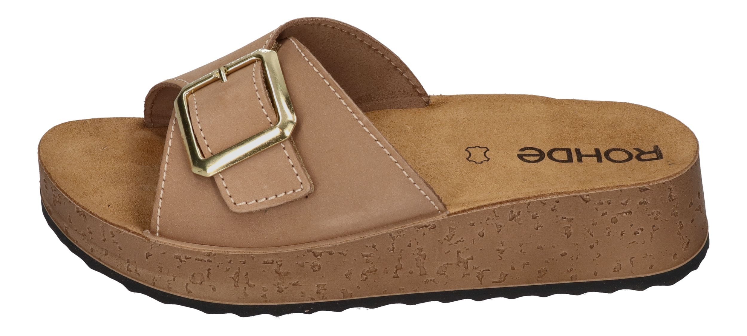 Rohde CORTONA 6215 Pantolette Nuss