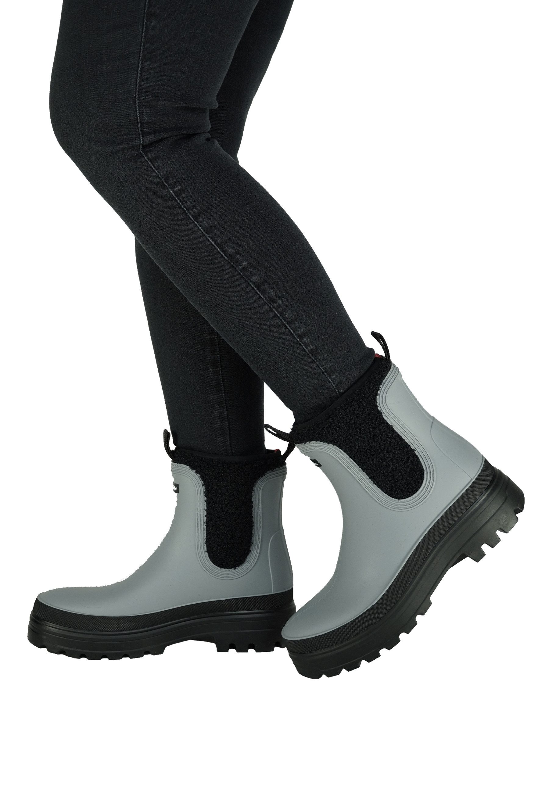 Regenliebe Wölkchen Gummistiefel angenehme und wärmende Stiefelsocke