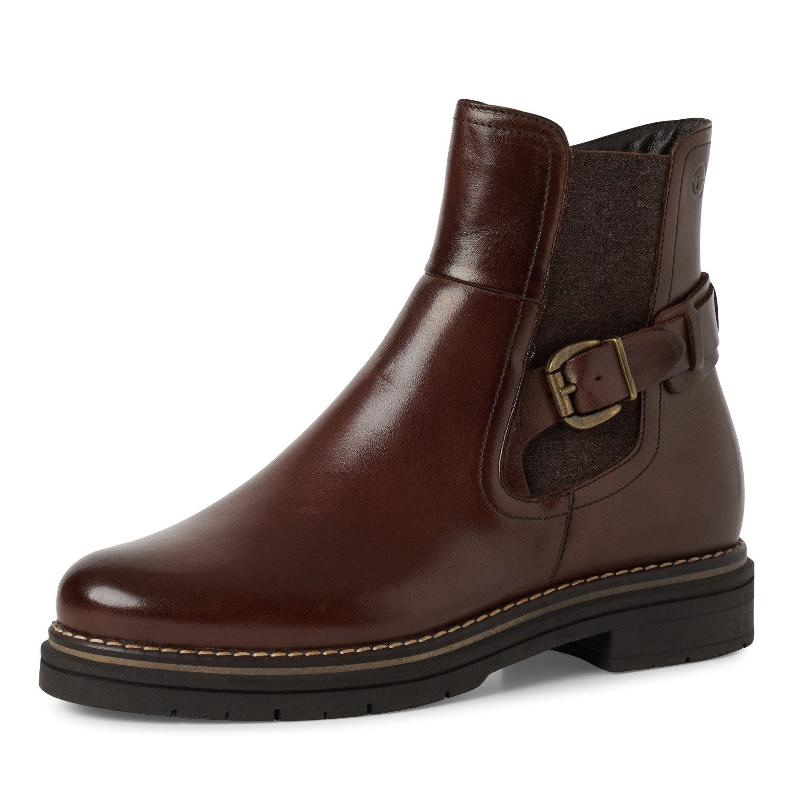 Tamaris Chelseaboots, Blockabsatz, Businessschuh, Stiefelette mit Touch It-Ausstattung