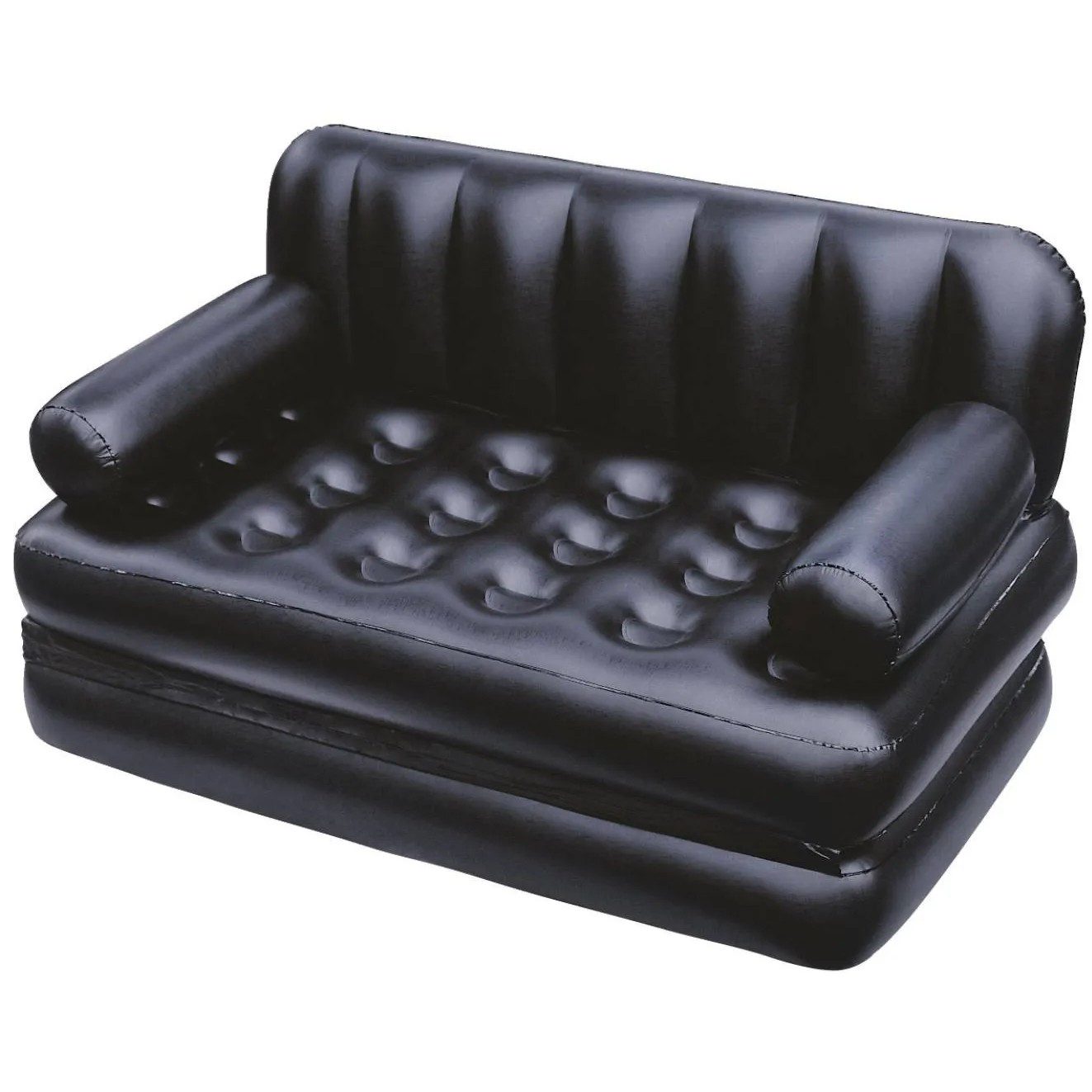 BESTWAY Luftsofa Luftcouch Schlafcouch Loungebett, (Spar-Set, 1-tlg., 188 x 152 x 64 cm 5in1), 5in1-Funktion, Schlafcouch, robustes Vinyl