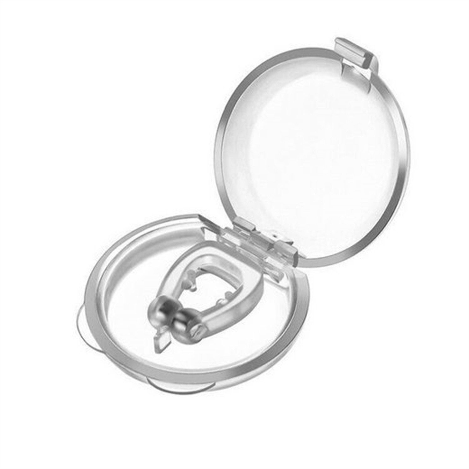 feinlux Schnarchstopper Anti-Schnarch-Gerät, set 8-tlg., Magnetisches Anti-Schnarch-Silikon-Nasenstöpsel, Hochwertiges Silikon Hohe Elastizität, alterungsbeständig