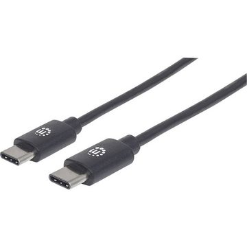 MANHATTAN USB 2 Typ C-Kabel Typ C-Stecker auf Typ C-Stecker USB-Kabel