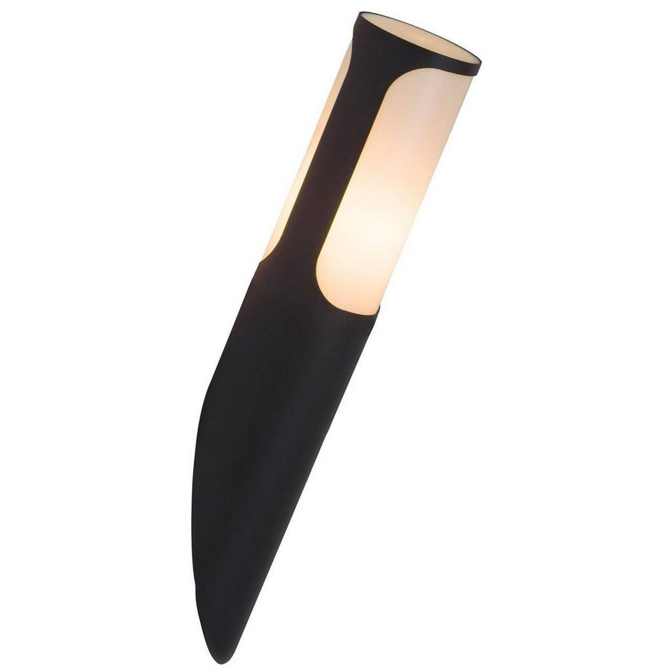 Brilliant LED Außen-Wandleuchte Gap, Lampe Gap Außenwandfackel anthrazit 1x  A60, E27, 20W, geeignet für N