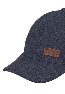 Sterntaler® Baseball Cap Basecap (1-St., Cap für Kinder, Coole Basecap mit Größenregulierung) Hut Sonnenschutz in Denim Optik Marine mit UV-Schutz 50+